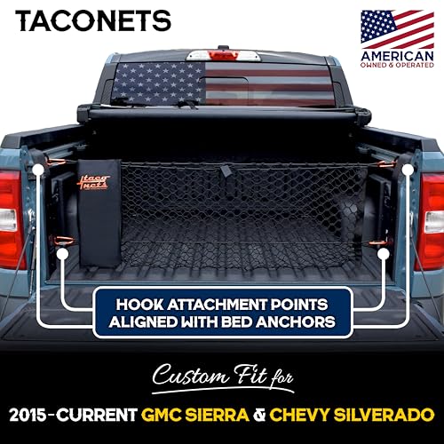 Envelope Cargo Net for GMC Sierra & Chevy Silverado - Fits 2013-Current - view 2