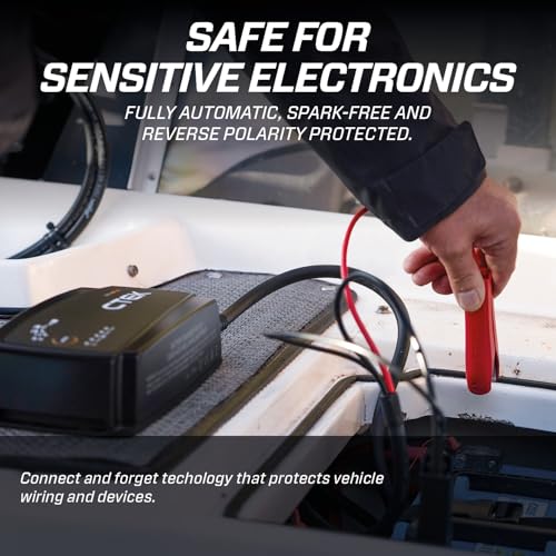 NXT 15 Smart Battery Charger 12V 15A Lithium Compatible Reconditioning and Supply Mode Temperature Compensation Battery Maintenance Device for Motor Vehicles, Boats and Motorhomes - view 5