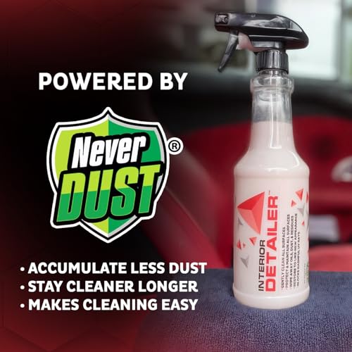 Interior Car Cleaner Detailer Spray, NeverDust Technology, 20 oz - view 3