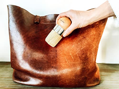 Skidmore’s Leather Cream: All-Natural, Non-Toxic Leather Conditioner - Made in USA Since 1984. Water Repellent Formula Restores Leather Couches, Car Seats, Boots, Shoes, Purses, Bags, and Tack. 6 Oz - view 4