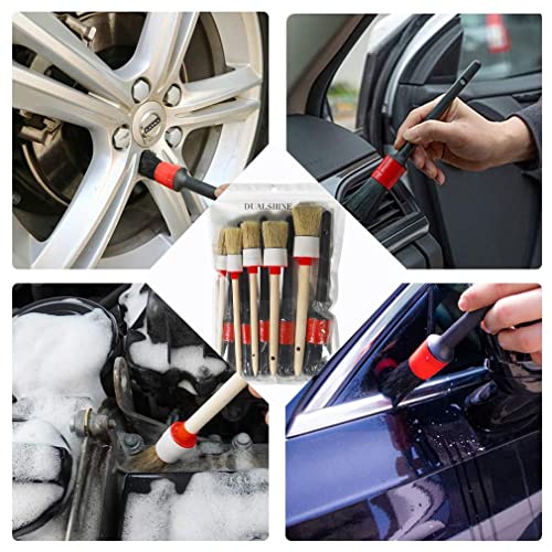 10PCS Car Auto Detailing Brushes Set Interior & Exterior Cleaner - view 5