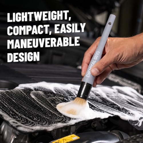 Boars Hair Detailing Brush for Wheels, Grilles & Interior - view 2