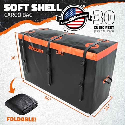 30 CuFt Trailer Hitch Cargo Carrier Bag & Packing Cubes 29"x23"x12" - view 2