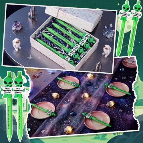 48 Pcs Alien Pens for Kids, Halloween Basket Filler - view 6