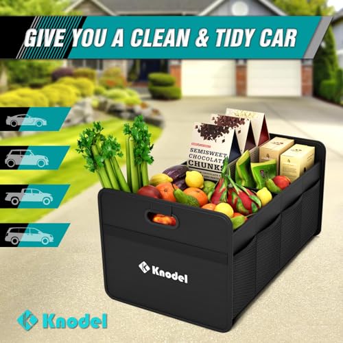 Foldable Trunk Storage Organizer for Car and Sedan (Small, Black) - view 6