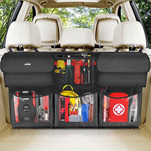 Trunk Organizer for Car, 6 Storage Compartments 40x19inch