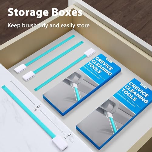 Crevice Cleaning Brush Tool Toilet Seat Crack Gaps Cleaner, 40pcs - view 7