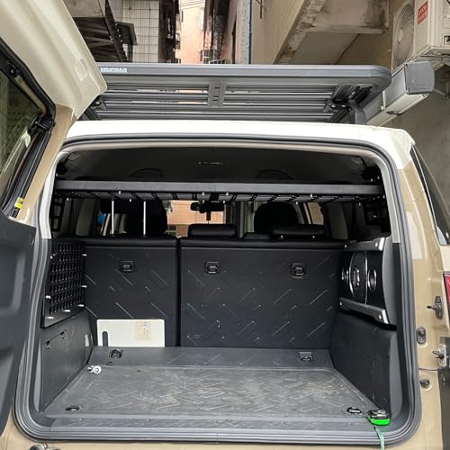 For Toyota FJ Cruiser (XJ10) 2007-2022 Car Accessories Modular Storage Molle Panel System Trunk Shelf Interior Luggage Carrier Rack Organizer Aluminum (Installation Requires Side Panels) - view 6