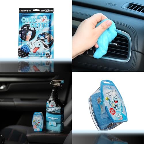 Car Cleaning Kit - Car Accessories for Interior and Exterior Cleaning, Glass Cleaner, Car Wipes, Auto Essentials - view 6