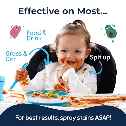 Messy Eater Stain Treater Bundle - 16oz Spray + 16oz Refill Pouch + 2 Pack To Go Instant Stain Remover Pens - Baby Laundry Essentials - Travel Size On The Go Kit - view 4