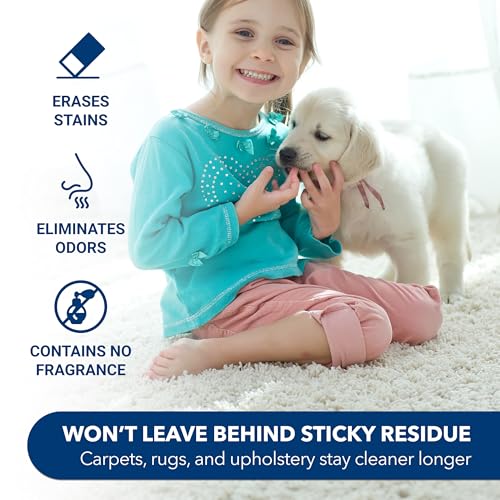 Carpet Shampoo, Pet Stain & Odor Remover, Enzyme Carpet Cleaner for Dog & Cat Urine, Deep Cleaning Solution, Value Size, 128 oz - view 5