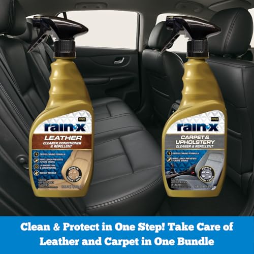 Interior Care Bundle: 16 Fl Oz Carpet & Upholstery Cleaner + 16 Fl Oz Leather Cleaner Conditioner - Cleans, Repels & Protects Car Interiors - view 2