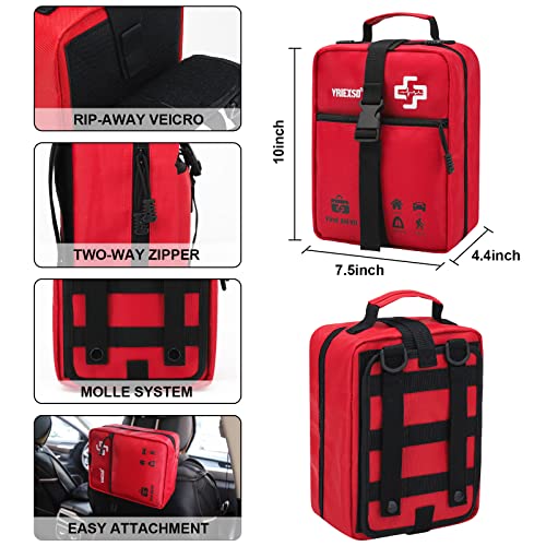400 Piece Large First Aid Kit for Home, Car, Travel, Camping,Sports - view 4