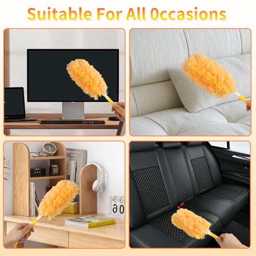 50 Count Larger Size Duster Refills for Swiffer Dusters with 1 Handle - view 6