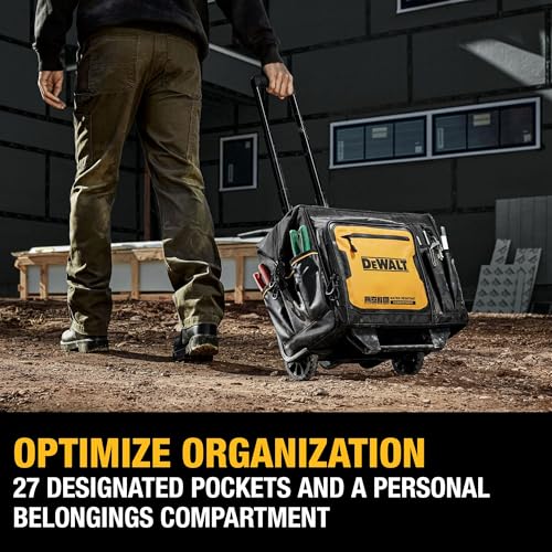 18 Inch Rolling Tool Storage Bag with 27 Pockets (DWST560107) - view 3