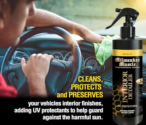 Interior Detailer Spray – 16 Fl Oz | Cleaner & Conditioner for Leather, Vinyl, Plastic & Screens | UV Protection | Non-Greasy | Cars, Trucks, Boats, Bikes & RVs - view 7