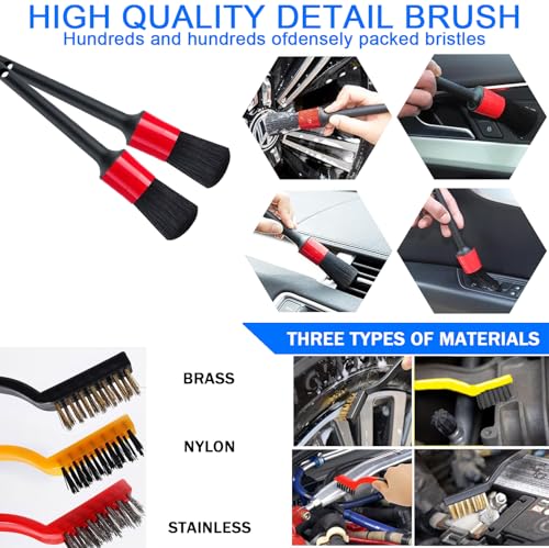 Car Wash Detailing Kit, Car Washing Kit with Foam Gun, Car Wash Brush - view 5