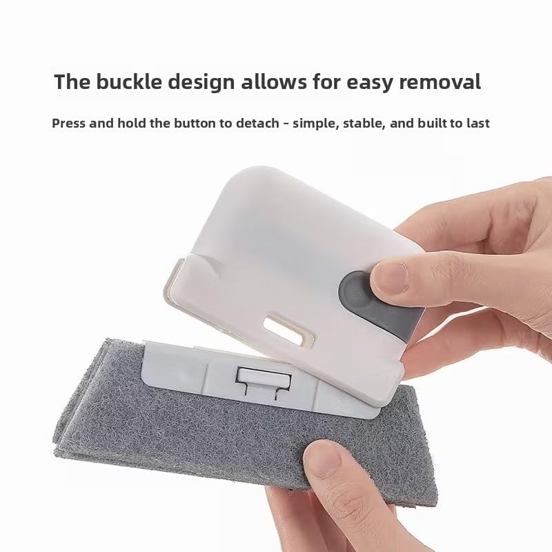 8PCS Window Groove Cleaning Brush, Window Track Cleaner Tools for Sliding Door Track, Window Sill, Window Seal - view 3