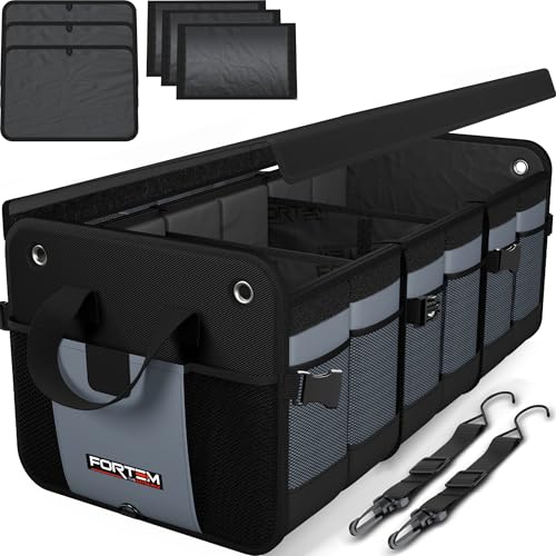 Trunk Organizer - Collapsible Car Organizer & Storage Bag for SUVs