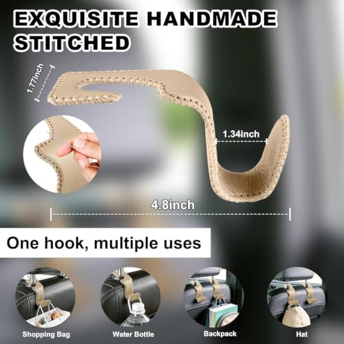 2 Pcs Car Headrest Hooks for Nissan Ariya 2023-2026 - view 3