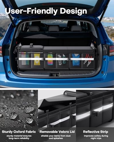 Trunk Organizer - Car Organizer and Storage with Cooler Bag for SUV - view 3