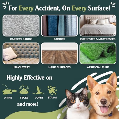 Litter Box Deodorizer Bundle: 8oz Bag, Speed Sifter, 24oz Odor & Stain Spray - Cat-Kitten Litter Care, Enzyme Spot Treatment Cleaner - view 5