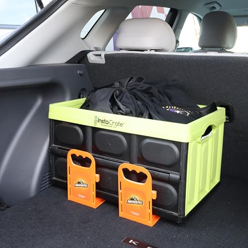 Trunk Cargo Blocks, Cargo Dividers, Trunk Dividers, Hook & Loop Trunk Organizer Blocks to Hold Cargo in Place, Cargo Containment System for Cars, Trucks, SUVs, Vans, 2 Pieces - view 7