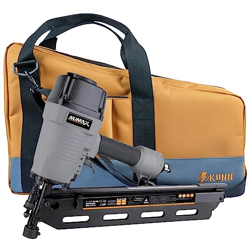 Framing Nailer Bag with Adjustable Shoulder Strap,Dual Lockable Zipper,Extra Pockets for Hitachi NR83A,NuMax SFR2190 - view 5