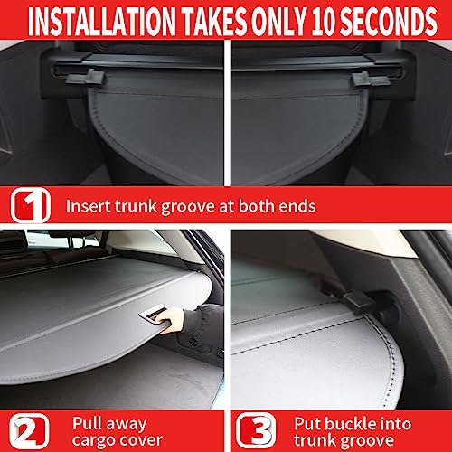 For Hyundai Tucson Cargo Cover 2026 2022 2023 2024 2025 Black Retractable Trunk Cover for Hyundai Tucson Accessories - view 3