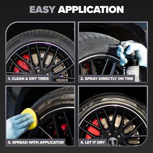 Ultimate Clean & Protect Kit – 11-Piece Complete Car Detailing Bundle – Tire Shine, Ceramic Silk, Scratch & Swirl Remover, Plastic & Trim Restorer, Rim Reactor, Iron Remover - view 5