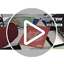 Stackable Paper Tray, Desktop Organizer, File Storage, Office, Metal Mesh, 2 Pcs., Black - view 7