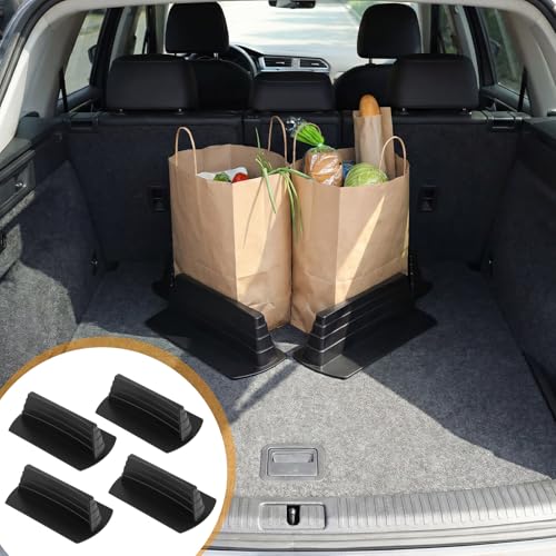 4 Pcs Car Trunk Storage Organizer Blocks for Felt Carpet Free Association Trunk Organizer Multipurpose Containment System - view 5