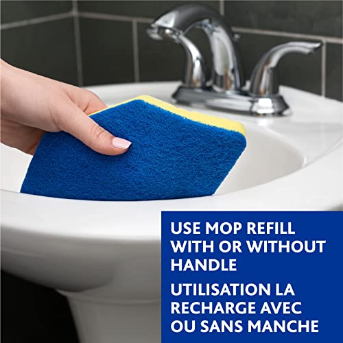 Bath Magic Bathroom and Tub Mop | Multisurface Cleaning Mop | Safe to Use on Tile, Glass, Ceramic, Bathtub, Shower Surfaces - view 6