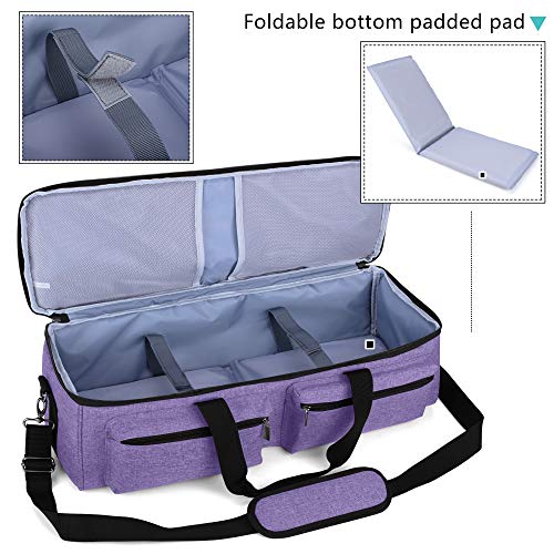 Carrying Bag Compatible with Cricut Explore Air and Maker, Purple - view 3