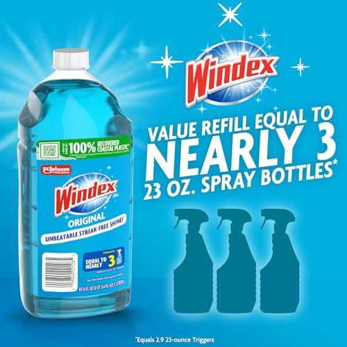 Glass & Window Cleaner Refill, Original, 67.6 oz - view 2