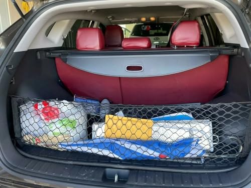 Trunk Organizer Cargo Net for KIA SPORTAGE 2017-2026 – Envelope Style Cargo Net for SUV – Premium Mesh Elastic Car Trunk Organizer Vehicle Carrier Storage – Compatible with Sportage - view 5