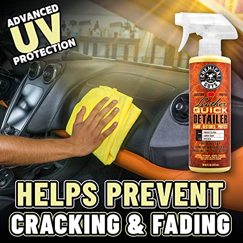 Leather Quick Detailer, Cleaner & Conditioner Spray, 16 oz - view 4