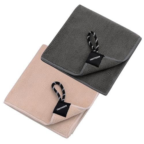 Barista Cleaning Towels 2 Packs, Microfiber Barista Cloth Set with 2 Color Assorted, Espresso Bar Accessories for Clean Steam Wand, Espresso Machine, Microfiber Cleaning Cloth - view 4