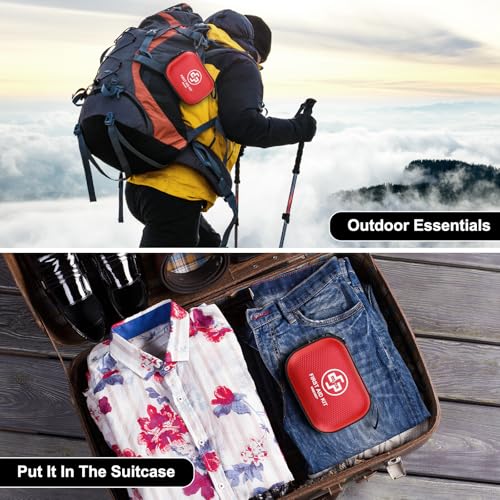 Mini First Aid Kit - 150 Piece Small Waterproof EVA Hard Shell Case - view 6