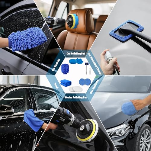 Car Detailing Kit,36pcs Car Detailing Brush Set,Car Cleaning Kit Detail Kit - view 7