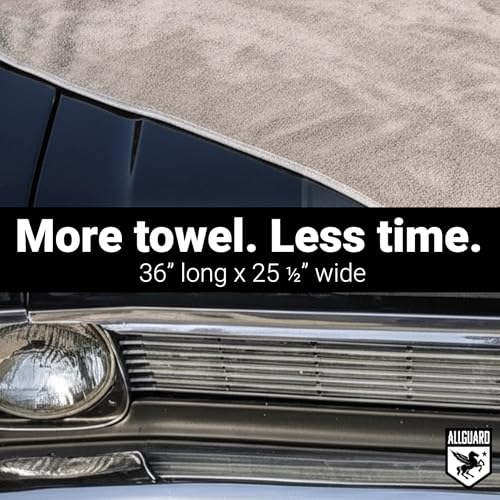 Platinum Microfiber Towels for Cars Extra Large Towel Set of 2 Drying Towels with Maximum Absorbency, Scratch Free Wash Towels for Detailing, Microfiber Cleaning Cloth Towel Kit - view 5