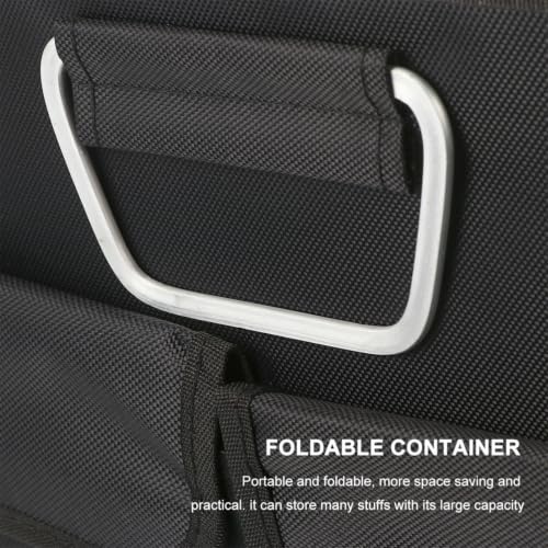 Foldable Car Trunk Storage Organizer 36l with Dividers and Mesh Pockets - view 4