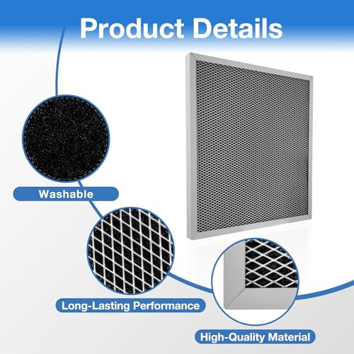 SV03096 Air Exchanger Filter 12-7/8" x 11-3/4" x 3/4" Compatible with Broan ERV100HC, HRV100H Ventilation Air Systems, Replaces SV03096(2-Pack) - view 4