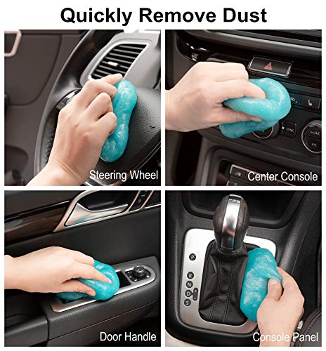 2pack Car Interior Cleaner Gel Car Accessories Cleaning Detail Kit - view 2