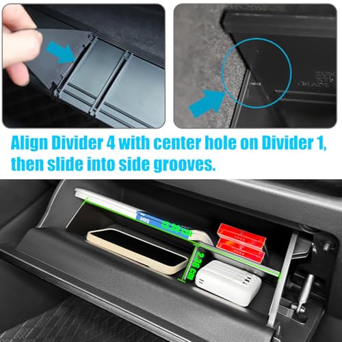Center Console Organizer Compatible with Toyota RAV4 2019-2025 - view 4