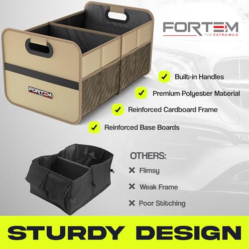 Trunk Organizer - Car Organizer & Storage for SUVs, Trucks, Sedans - view 6