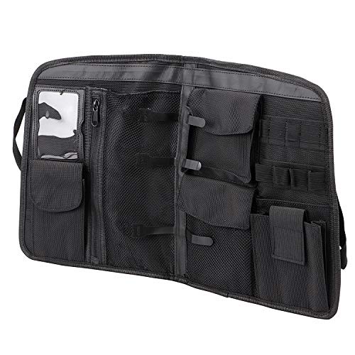 SHMT Trunk Lid Organizer Storage Bag for Indian Roadmaster Chieftain Limited, Black