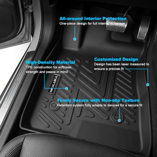 Floor Mats & Cargo Liner with Backrest Mat for 2024 2025 2026 Buick Envista - view 3