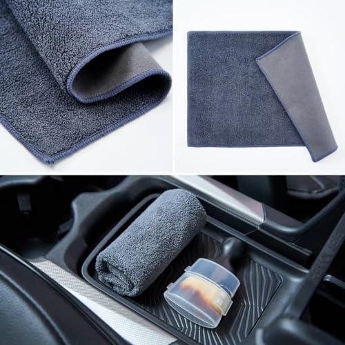 Car Interior and Exterior Soft bristles Detail dust Automotive Brush dusting Brush Dashboard Cleaning Brush Home Office Computer Keyboard dusting Tools+ Double-Sided Suede Cleaning Towel - view 6