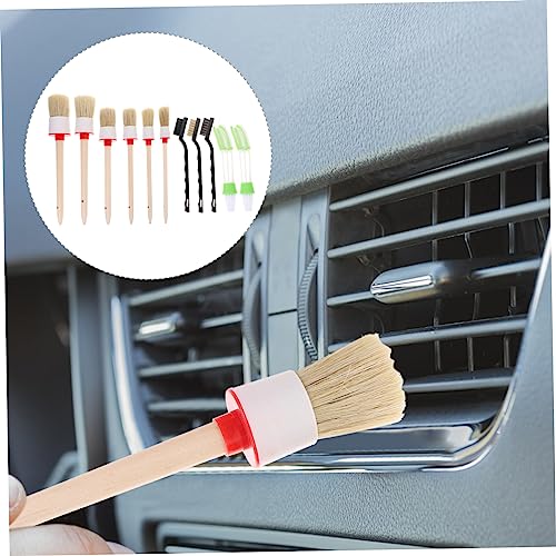 Car Detailing Brush Set, Plastic Tools for Trim Seams - view 4